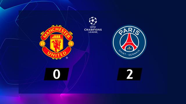 1-8e aller, Manchester United - Paris SG (0-2): le résumé de la rencontre
