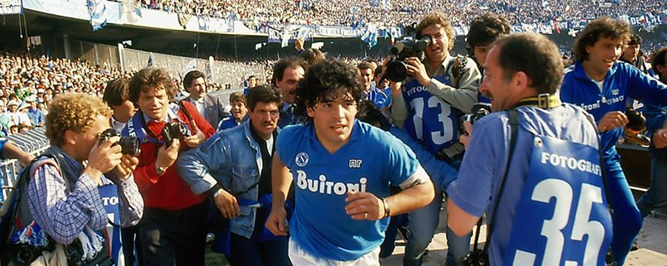 Diego Maradona, image du film éponyme. [Mars Films]