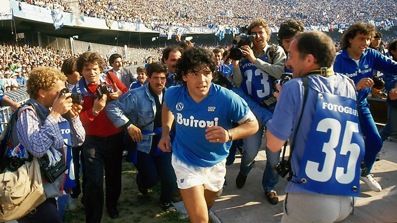 Diego Maradona, image du film éponyme. [Mars Films]