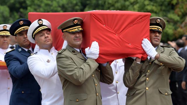 Les obsèques de Beji Caid Essebsi ont eu lieu à Tunis [KEYSTONE/EPA - Fethi Belaid]