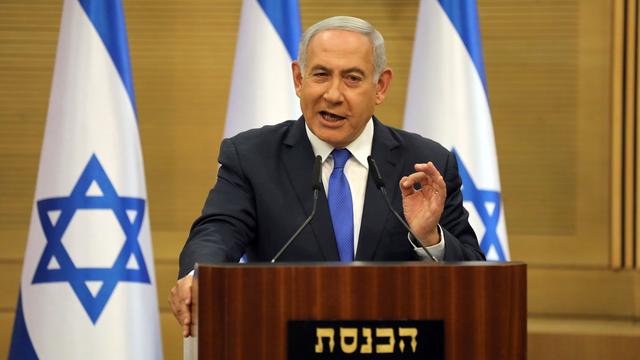 Benjamin Netanyahu peine à trouver une coalition. [Keystone - EPA/Abir Sultan]