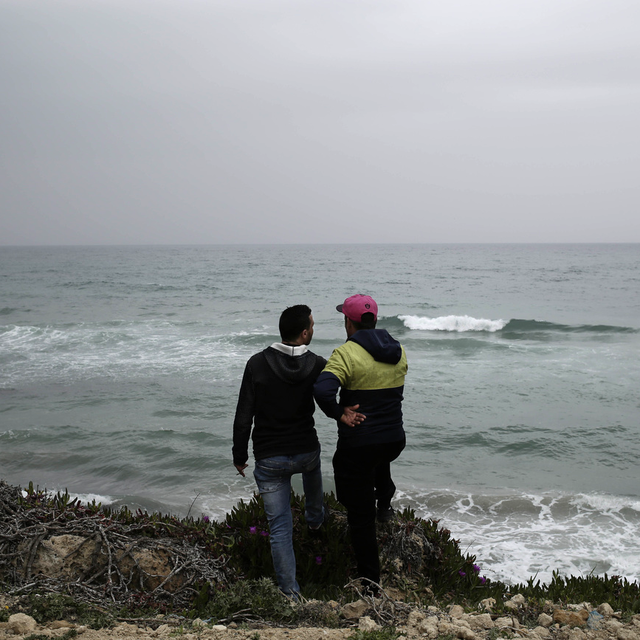 L'embarcation a fait naufrage au large des côtes tunisiennes (image d'illustration). [AP/Keystone - Nariman El-Mofty]