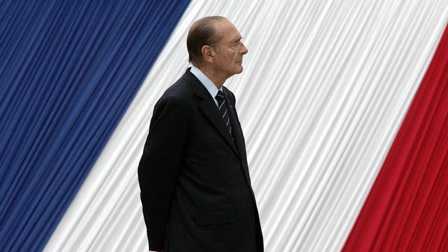 Jacques Chirac, lors d'une cérémonie en hommage aux victimes de l'esclavage, en 2006 à Paris. [AP Photo - /Michel Euler]