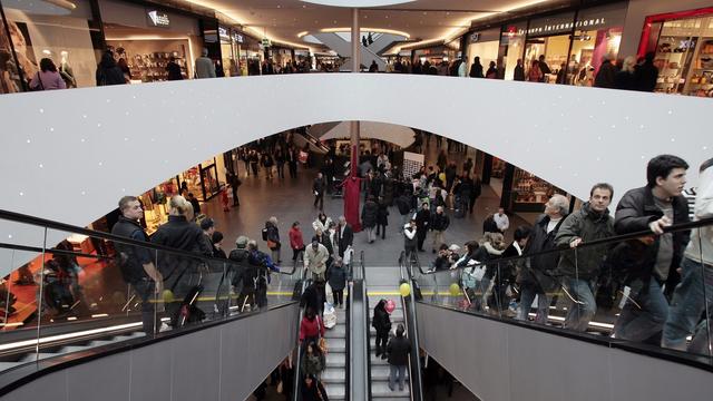 Le centre commercial de Sihlcity à Zurich. [Keystone - Eddy Risch]