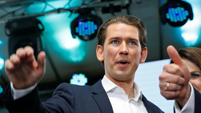 Sebastian Kurz a peu souffert du scandale d'Ibiza. [REUTERS - Leonhard Foeger]