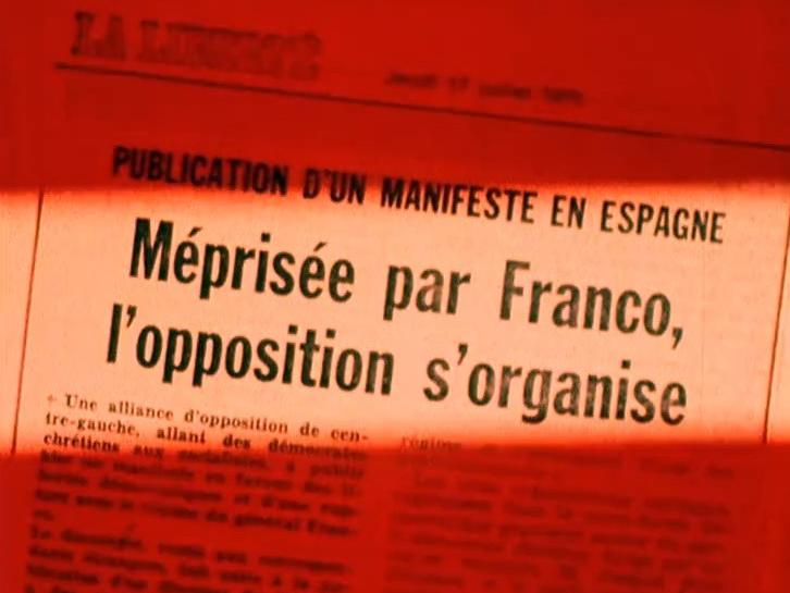 L'après-Franco passionne les journaux suisses aussi, 1975 [RTS]