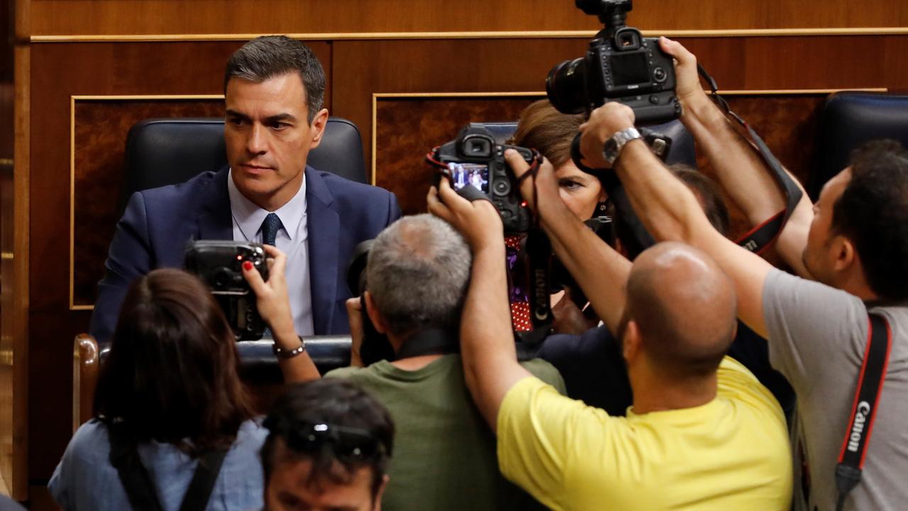 Pedro Sanchez échoue à obtenir la confiance des députés espagnols. [Keystone - EPA/Mariscal]