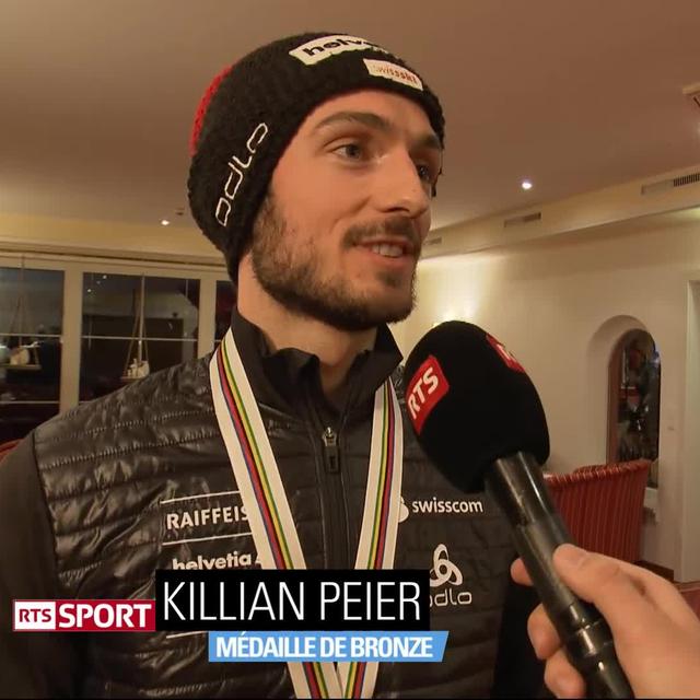 Kilian Peier, sauteur à ski.