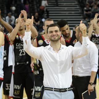 Le président des Lions de Genève, Imad Fattal. [Keystone - Laurent Gillieron]