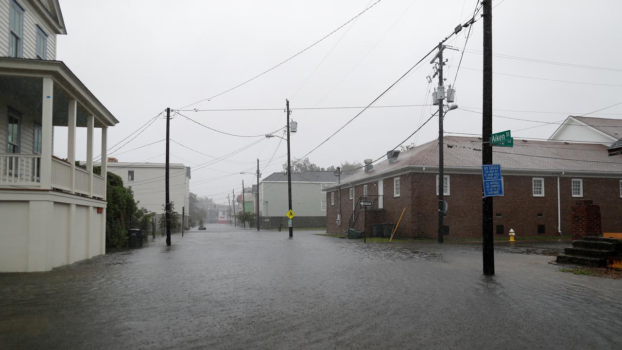 L'ouragan Dorian a déjà provoqué d'importantes inondations sur la côte Est des Etats-Unis. [Reuters - Randall Hill]