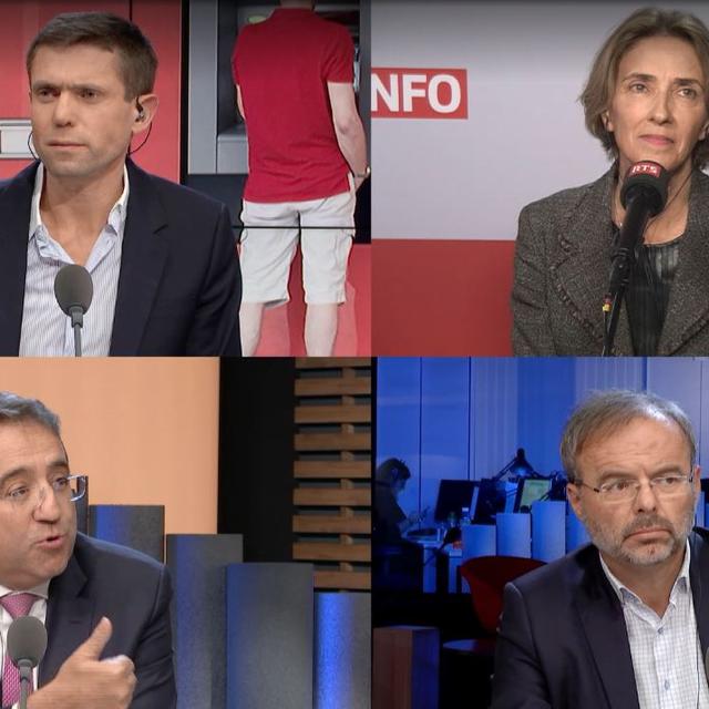 Débat entre Pascal Broulis, Yves Noël et Hélène Gache. [RTS]