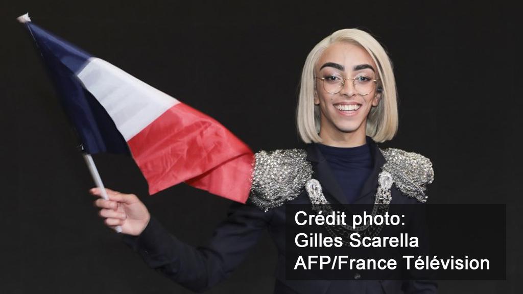 Si la photo est bonne - Bilal Hassani, idole queer des jeunes, représentera la France à l'Eurovision [AFP - Gilles Scarella/France Télévision]