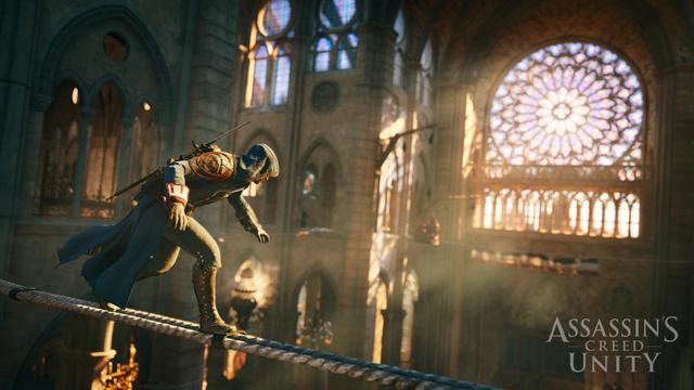 Une capture d'écran du jeu "Assassin's Creed Unity". [Ubisoft]