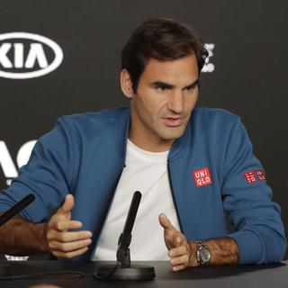 Roger Federer entamera la défense de ses titres lundi face à Denis Istomin. [Mast Irham]