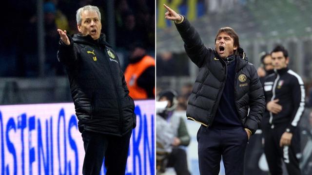 Lucien Favre (Dortmund) et Antonio Conte (Inter): lequel des 2 accédera aux 8es de finale? [Gregor Fischer(Matteo Bazzi]