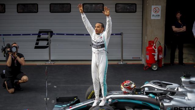 Lewis Hamilton a remporté son 75e succès à Shanghaï. [Diego Azubel]