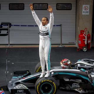 Lewis Hamilton a remporté son 75e succès à Shanghaï. [Diego Azubel]