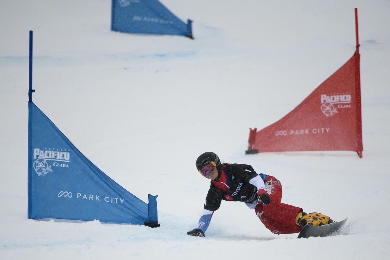 La Schwytzoise de 25 ans remporte son plus grand succès dans une compétition majeures. [KEYSTONE - Alex Goodlett]