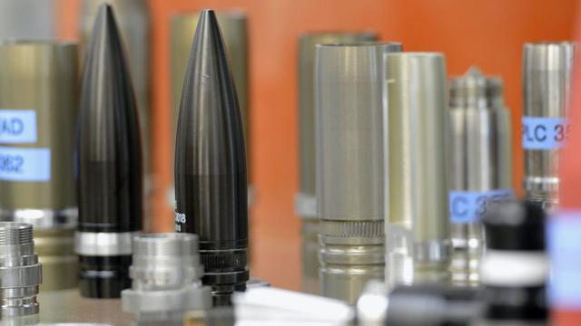 Les munitions ont représenté la majorité des livraisons (34%) suisses en 2018. [Keystone - Urs Flüeler]