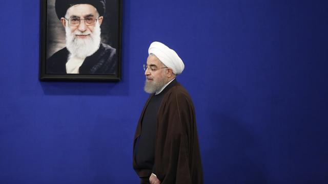 Hassan Rohani accuse Washington et Ryad d'être responsable des tensions dans la région. [Epa/Strtnger]