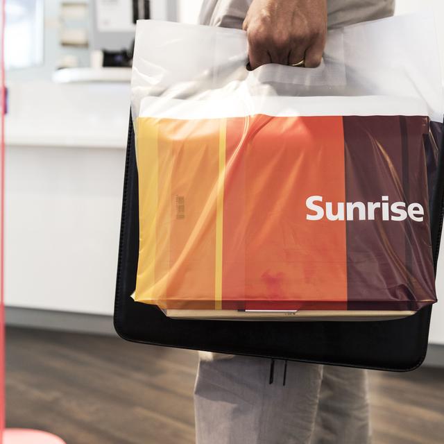 Sunrise entend reprendre UPC Suisse. [Keystone - Christian Beutler]