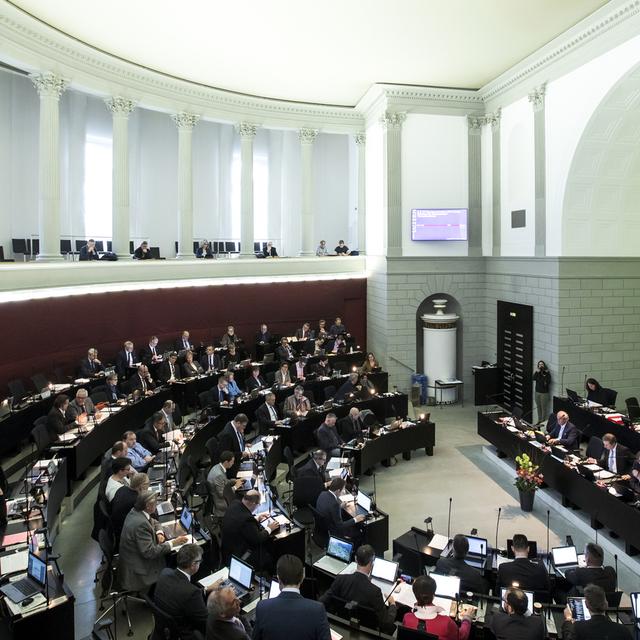 Le Parlement lucernois. [Keystone - Alexandra Wey]