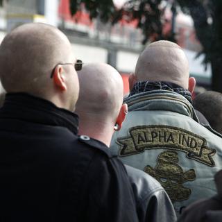 Les organisateurs de manifestations néo-nazies misent sur l'effet de surprise pour échapper aux interventions policières. [AFP]