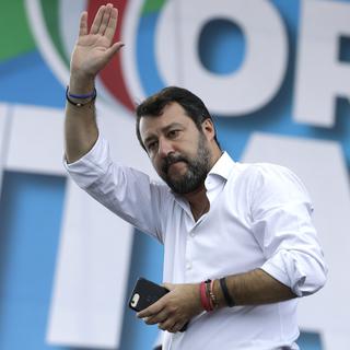 Matteo Salvini, le 19 octobre 2019. [AP Photo/Keystone - Andrew Medichini]