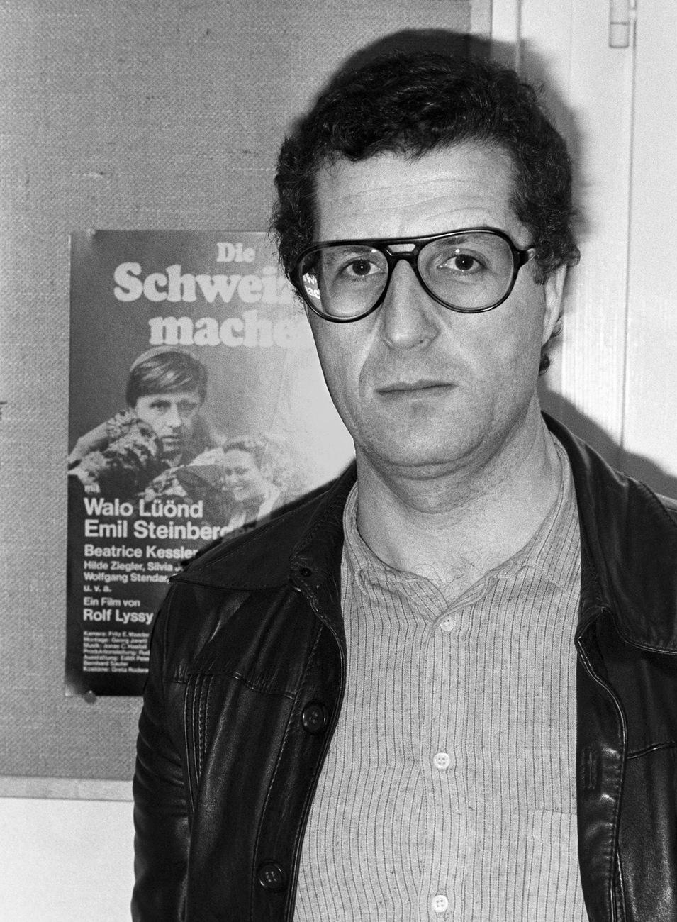 Le réalisateur suisse Rolf Lyssy en 1979. [Keystone]