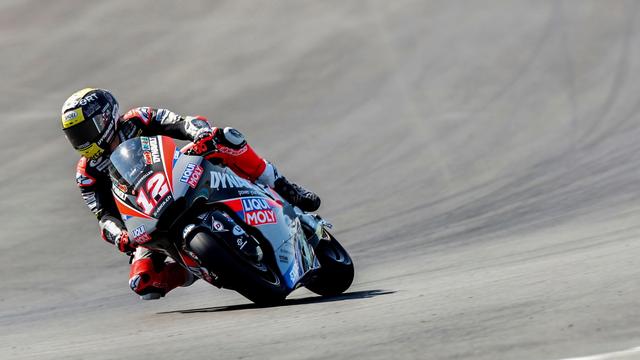 Tom Lüthi a signé le huitième chrono des essais à Jerez de la Frontera. [Romain Rios]