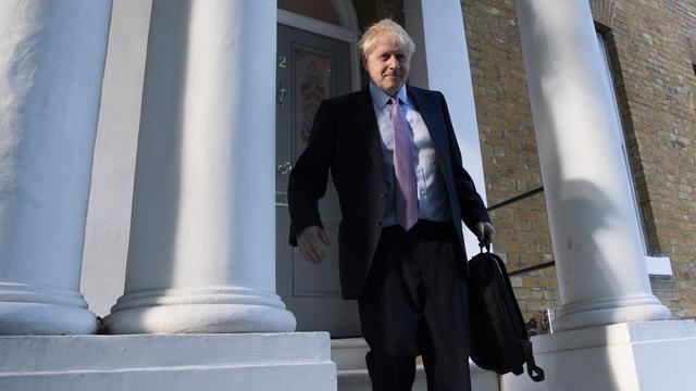 Boris Johnson se profile toujours plus comme le grand favori à la succession de Theresa May. [Keystone/EPA - Facundo Arrizabalaga]