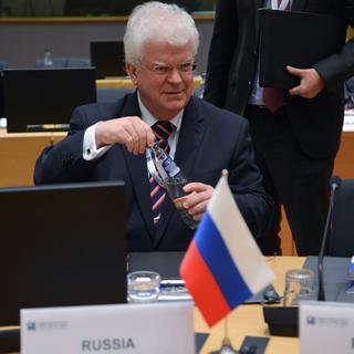 Vladimir Chizhov, ambassadeur russe auprès de l'Union européenne. [AFP - Alexey Vitvitsky / Sputnik]