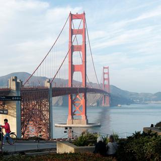 Une vue du Golden Gate Bridge à San Francisco. [Mario Anzuoni]