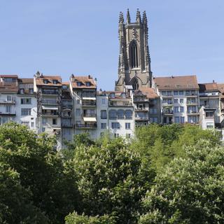 La ville de Fribourg. [Keystone - Thomas Delley]