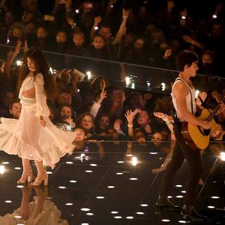 Shawn Mendes et Camila Cabello aux MTV Music Awards 2019. [AFP - Bryan Bedder]