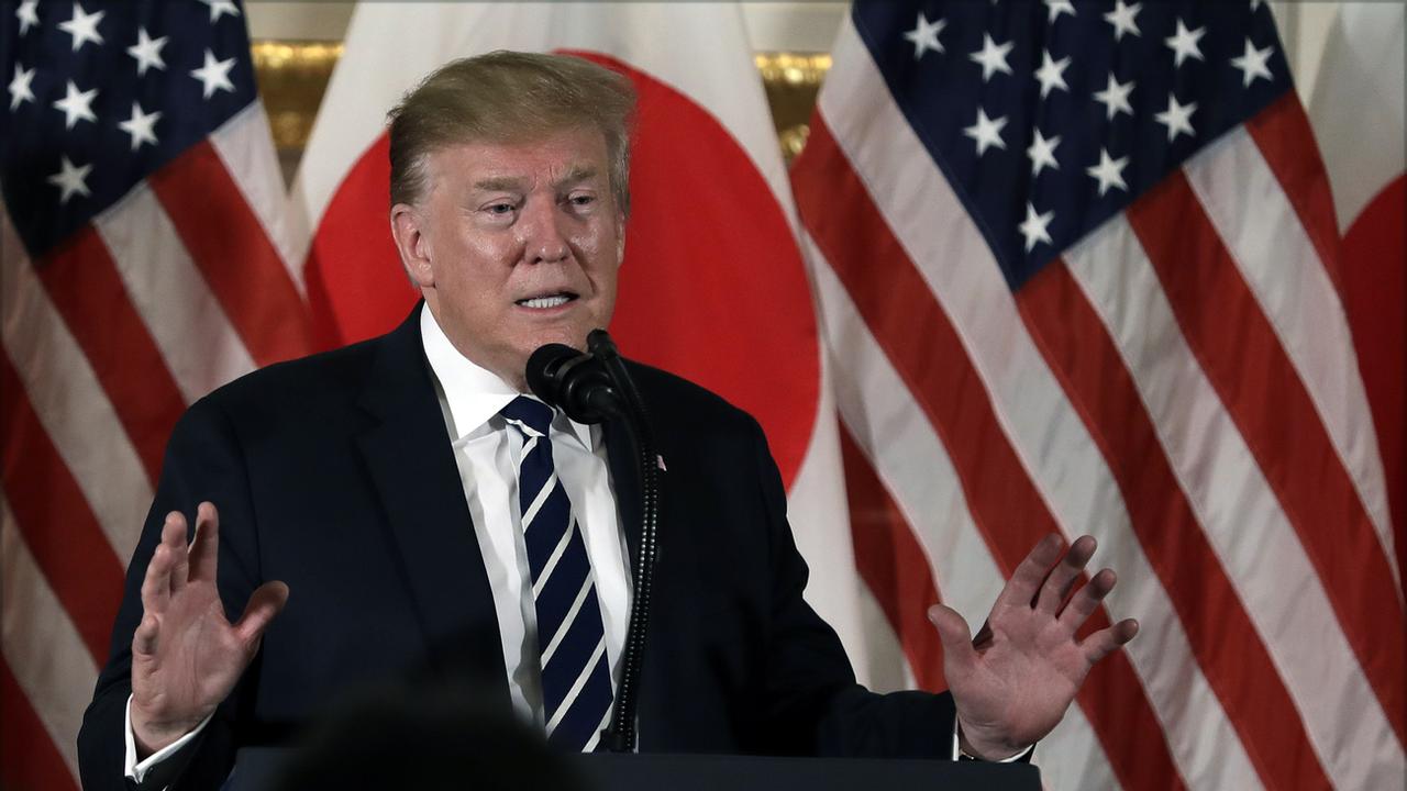 Donald Trump est au Japon pour une visite officielle de quatre jours. [Keystone - Evan Vucci]