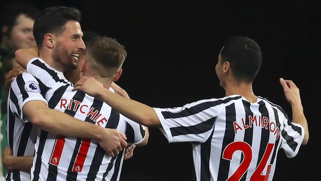 Schär a marqué son 4e but de la saison avec Newcastle. [Keystone - Owen Humphreys]