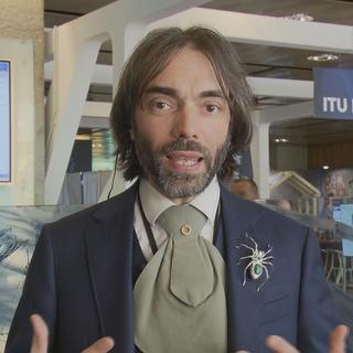 Le mathématicien Cédric Villani, candidat à la mairie de Paris. [RTS]