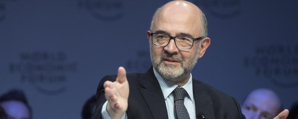 Pierre Moscovici, commissaire européen aux Affaires économiques. [Keystone - Laurent  Gillieron]