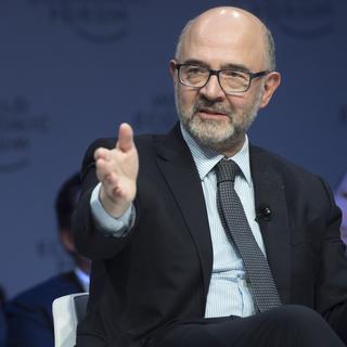 Pierre Moscovici, commissaire européen aux Affaires économiques. [Keystone - Laurent  Gillieron]