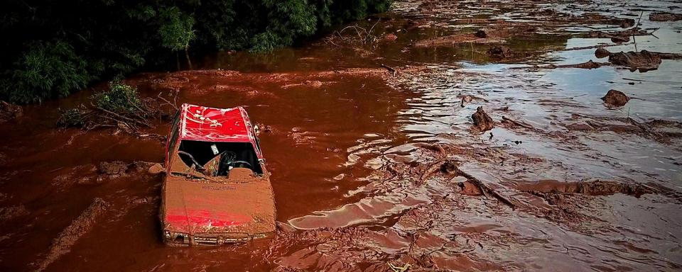 La rupture d'un barrage de Vale a tué au moins 34 personnes au Brésil. [Keystone/EPA - Yuri Edmundo]