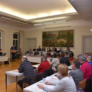 La motion populaire sera bientôt à l'ordre du jour du Conseil de Ville de Delémont. [RTS - Gaël Klein]