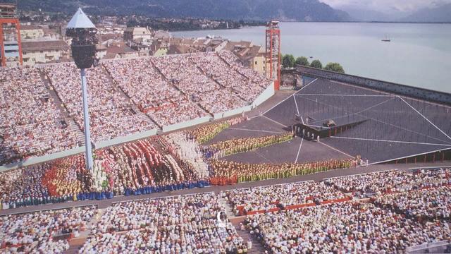 L'arène de la Fête des vignerons 1999. [RTS]