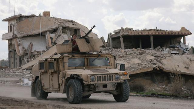 Les forces arabo-kurdes ont lancé ce week-end ce qui semble être l’offensive finale contre ce bastion islamiste de Baghouz, situé à l’est de la Syrie. [Reuters - Rodi Said]