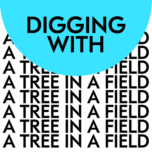 Logo Digging with A tree in a field. [RTS]