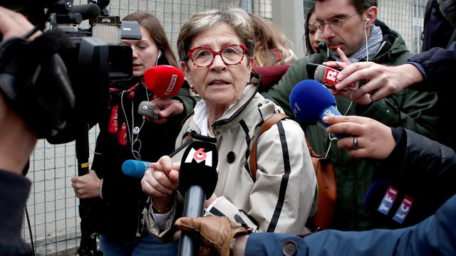 Viviane Lambert, la mère de Vincent Lambert, se bat pour le maintien des traitements maintenant en vie son fils. [Reuters - Benoît Tessier]