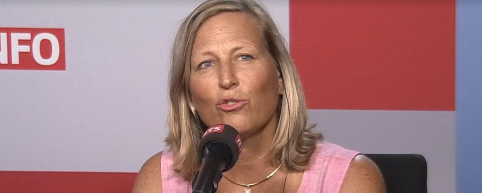 Nathalie Farbour Lambert, médecin aux HUG, spécialiste de l'obésité. [RTS]