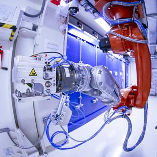 Le robot MEDICIS produit pour la recherche médicale.
Maximilien Brice
CERN 2017 [CERN 2017 - Maximilien Brice]