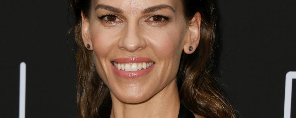 L'actrice Hilary Swank le 6 juin 2019. [Getty Images/AFP - Jon Kopaloff]