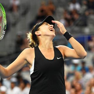 Bencic est demeurée impuissante face à la Tchèque. [Julian Smith]